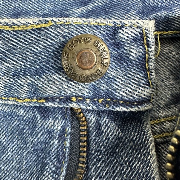 Bugle Boy Jeans Mens 38W 30L Blue Denim Relaxed Fit 100% Cotton Vintage Style - Picture 7 of 14